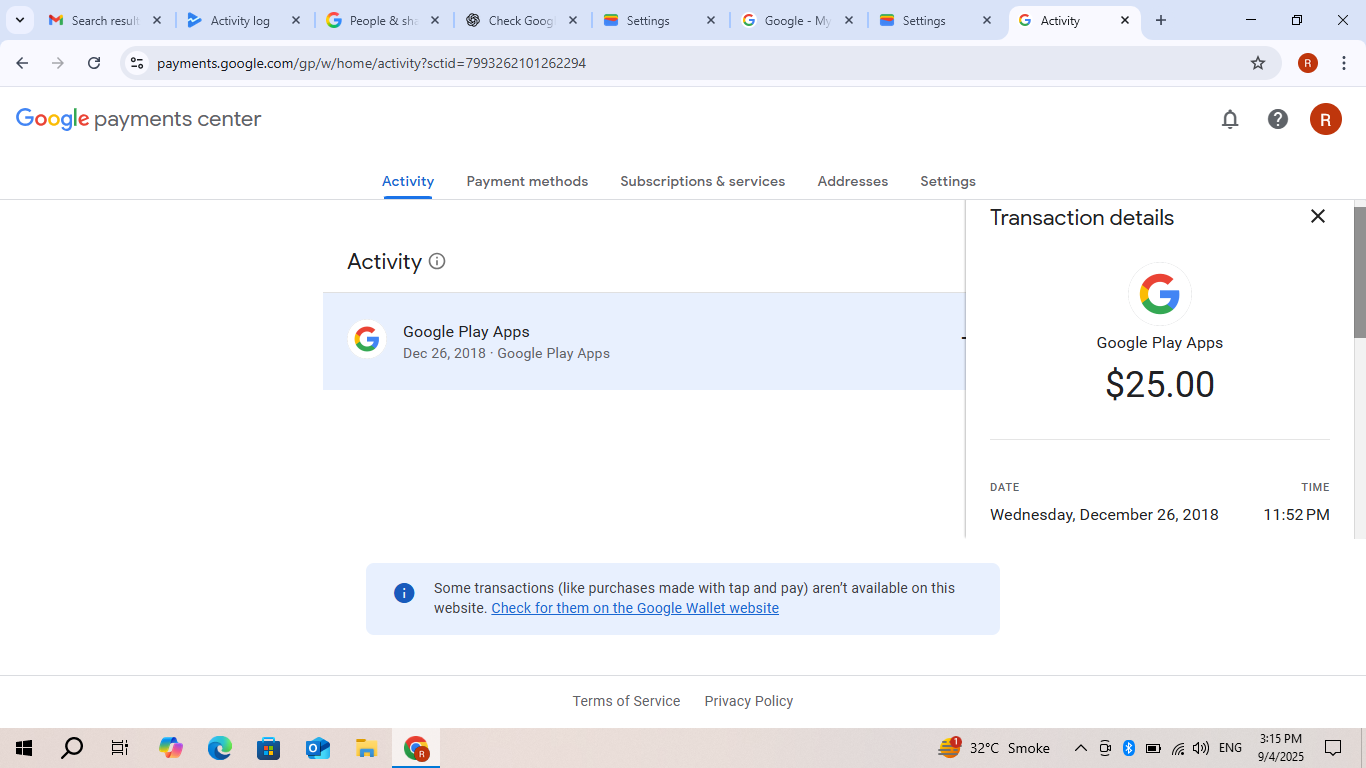 Account Screenshot